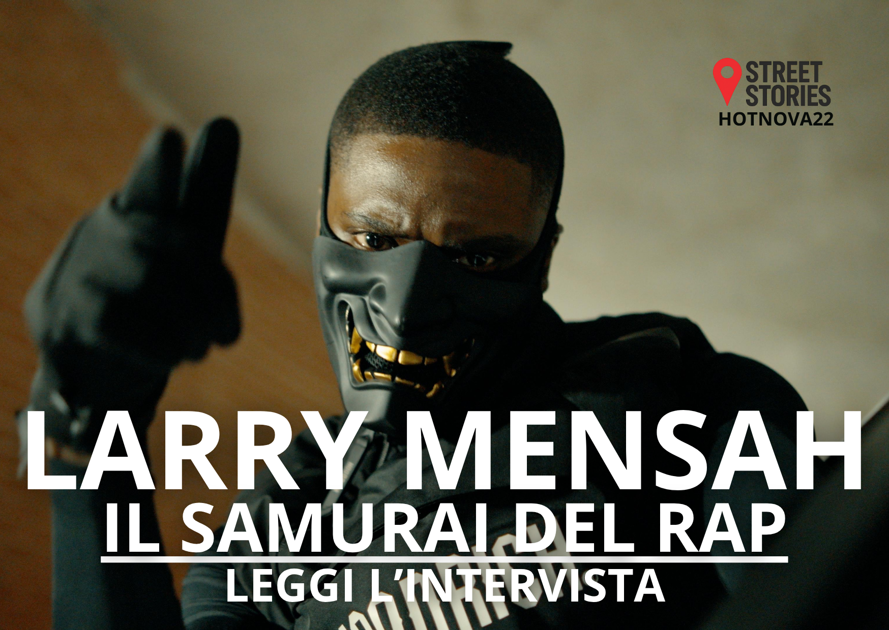 Larry Mensah, il samurai del rap, racconta la sua storia – L’intervista.