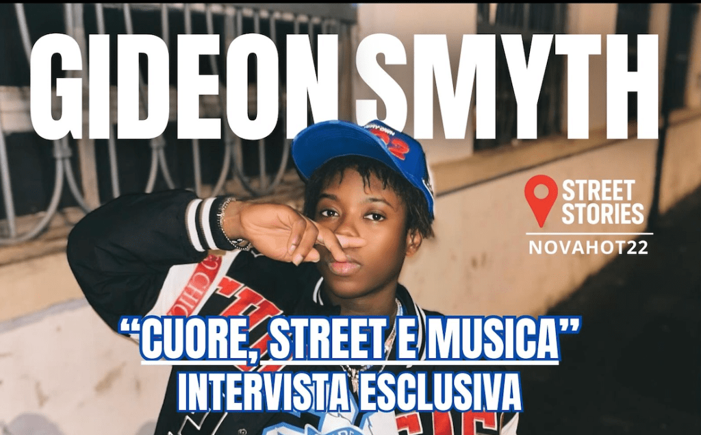 Gideon Smyth: tra R&B e Rap, il cuore nella musica. L’intervista.